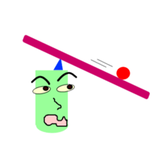 Balance-man sticker #5380481