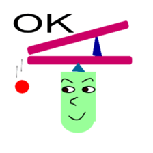 Balance-man sticker #5380490