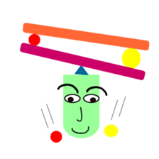 Balance-man sticker #5380494