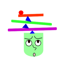 Balance-man sticker #5380497