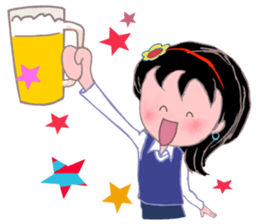 Cool Pretty  Girl - Abee sticker #5381318