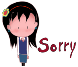 Cool Pretty  Girl - Abee sticker #5381320