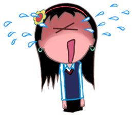 Cool Pretty  Girl - Abee sticker #5381324