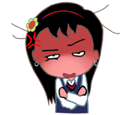 Cool Pretty  Girl - Abee sticker #5381328