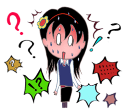 Cool Pretty  Girl - Abee sticker #5381336