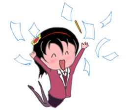 Cool Pretty  Girl - Abee sticker #5381342