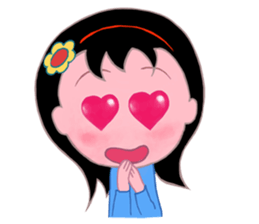 Cool Pretty  Girl - Abee sticker #5381347