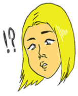 Thirty girl sticker #5381937