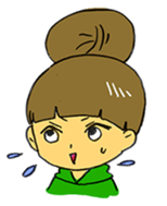 Thirty girl sticker #5381950