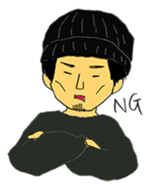 Thirty girl sticker #5381955