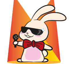 Joyful Rabbit sticker #5381959