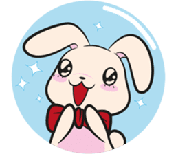 Joyful Rabbit sticker #5381961