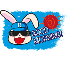 Joyful Rabbit sticker #5381989