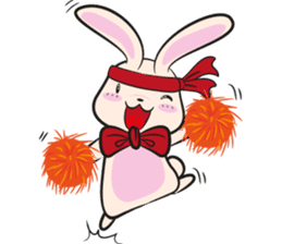 Joyful Rabbit sticker #5381992