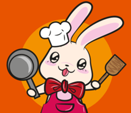 Joyful Rabbit sticker #5381993