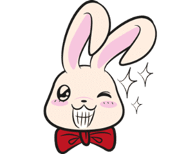 Joyful Rabbit sticker #5381994
