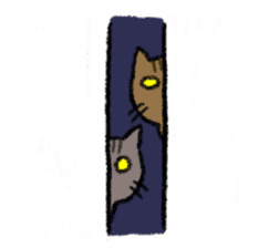 My 3 cats sticker #5382183
