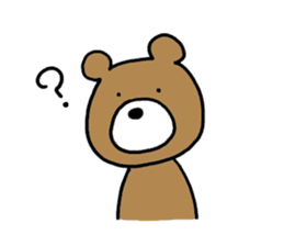 Brown bear-san sticker #5382200