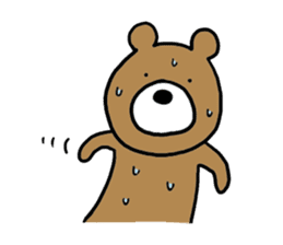 Brown bear-san sticker #5382210