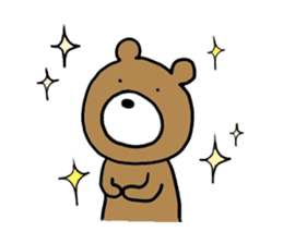 Brown bear-san sticker #5382213