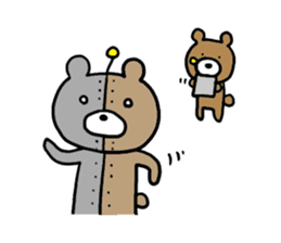 Brown bear-san sticker #5382226