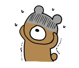 Brown bear-san sticker #5382231