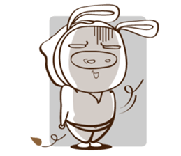 Hood Hood Bunny sticker #5382600