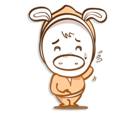 Hood Hood Bunny sticker #5382608