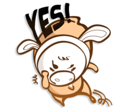 Hood Hood Bunny sticker #5382613