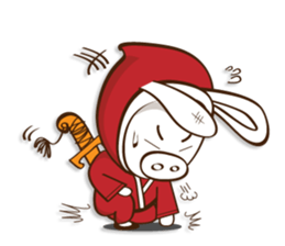 Hood Hood Bunny sticker #5382618