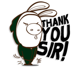 Hood Hood Bunny sticker #5382621