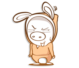 Hood Hood Bunny sticker #5382629