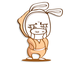 Hood Hood Bunny sticker #5382631