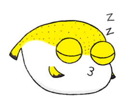 Paku the Puffer Fish sticker #5382643