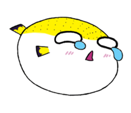 Paku the Puffer Fish sticker #5382648