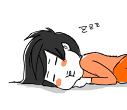 2kids, mom & cat sticker #5382689