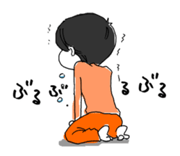 2kids, mom & cat sticker #5382691