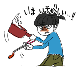 2kids, mom & cat sticker #5382701