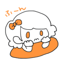 Ribbon-chan and haunted-chan(big size) sticker #5382813