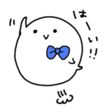 Ribbon-chan and haunted-chan(big size) sticker #5382829