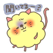 invective mofuusausa and mofunyan sticker #5382864