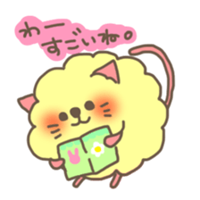 invective mofuusausa and mofunyan sticker #5382872