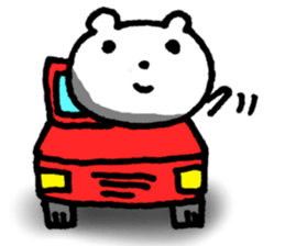 SHIRO-KUMA is waiting for you. sticker #5383027