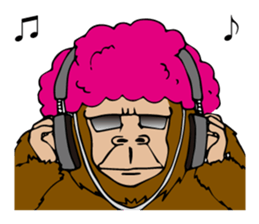 Primate strongest sticker sticker #5383187