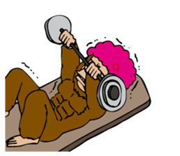 Primate strongest sticker sticker #5383189