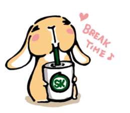 Hi! I'm Rabbit. Nice to meet you. sticker #5383652