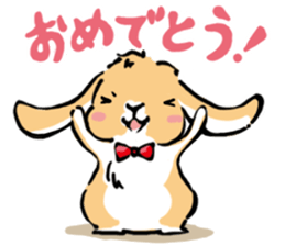 Hi! I'm Rabbit. Nice to meet you. sticker #5383654