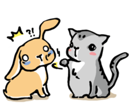 Hi! I'm Rabbit. Nice to meet you. sticker #5383672