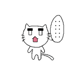 doubt cat sticker #5384290