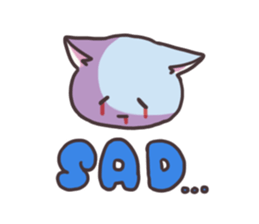 ZOMBIE CAT STICKER(Japanese) sticker #5384717